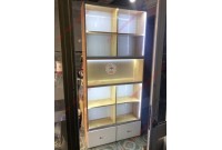 THANH LÝ TỦ TRƯNG BÀY GỖ GHÉP ms890
